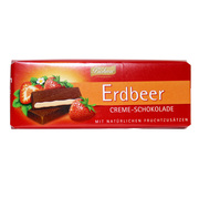 Creme-Schokolade Erdbeer 100 g Czekolada z nadzieniem truskawkowym