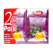Sula Salbei 2 x Pack Cukierki bez cukru
