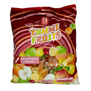 YUMMI FRUITS 500 g Cukierki owocowe