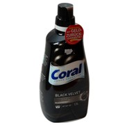 Coral Black Velvet 1 l na 20 prań NEU Żel do prania tkanin czarnych