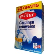 Evidur Gardinen reinweiss 600 g  na 10 prań Proszek do białej bielizny i firanek